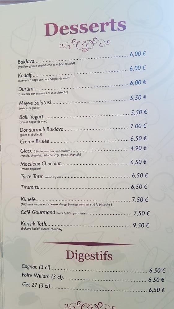 ISTANBUL - Menu Image 3